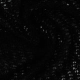 Black Openwork Chunky Knit, Viscose-Poly — photo 3