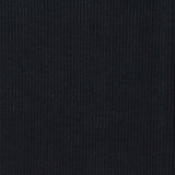 Cotton Polyester Stretch Rib Knit Fabric, 380 gsm, 130 cm — Black — photo 3