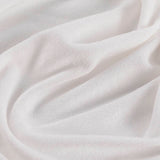 Viscose Stretch Jersey Knit Fabric, 161 gsm — White — photo 3