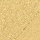 Jacquard Polyester Stretch Rib Knit Fabric, 200 gsm, 150 cm — Yellow — photo 3