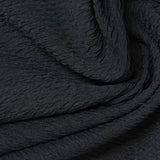Jacquard Knit Fabric, 270 gsm, 165 cm — Black — photo 3