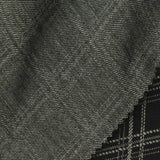 Grey Grid Interlock Knit, Polyester — photo 3