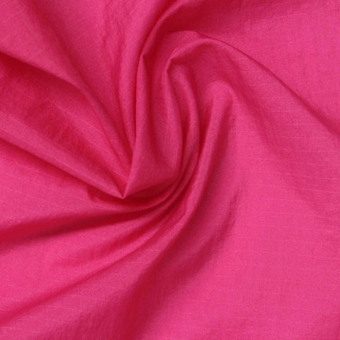 Plaid 100% Nylon Crepe Fabric, 40 gsm, 148 cm — Pink