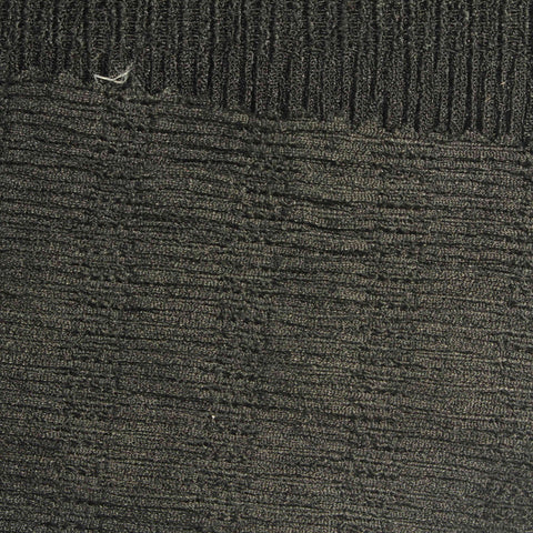 Polyester Stretch Crepe Fabric, 176 gsm, 147 cm — Black