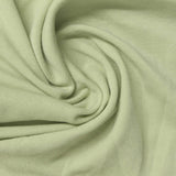 Cotton Stretch Rib Knit Fabric, 195 gsm, 150 cm — Green — photo 3