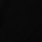 Acrylic Stretch Chunky Knit Fabric, 237 gsm, 150 cm — Black — photo 3
