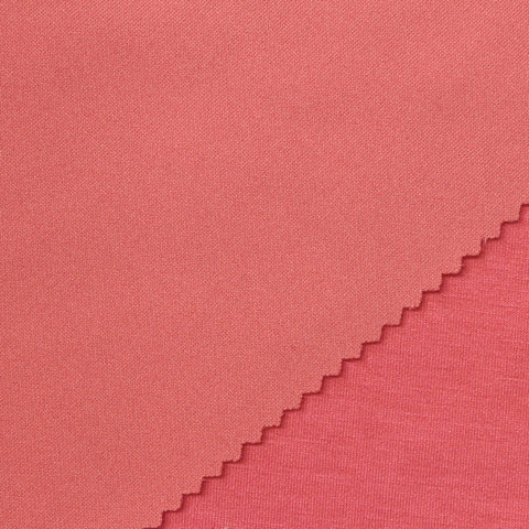 Red Heather Scuba Knit, Poly-Viscose