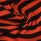 Orange Stripes Velvet, Polyester — photo 3