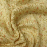 Orange Floral Knit, Acrylic — photo 3