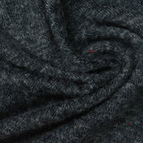 Dark Grey Marl Jersey Knit, Polyester — photo 3