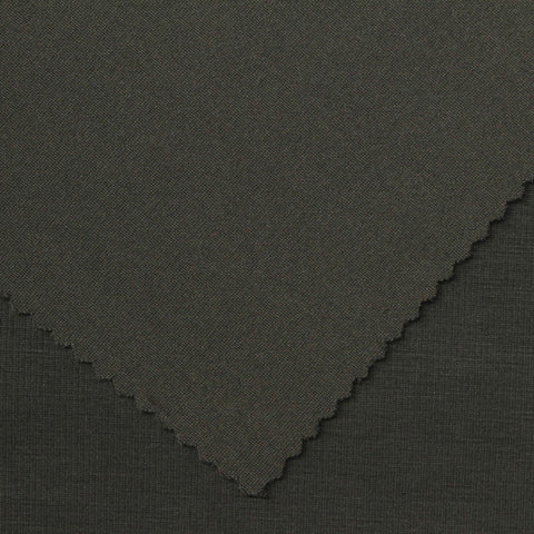 Washed Viscose Polyester Stretch Scuba Knit Fabric, 320 gsm, 163 cm — Grey