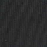 Viscose Stretch Rib Knit Fabric, 266 gsm, 163 cm — Black — photo 3