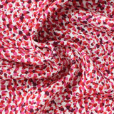 Pink Flecks Woven, Viscose — photo 3