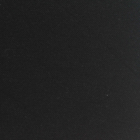 Tencel Lyocell Polyester Piqué Knit Fabric, 250 gsm, 165 cm — Black