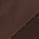 Brushed Polyester Cotton Stretch Knit Fabric, 220 gsm, 180 cm — Brown — photo 3