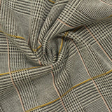 Black Houndstooth Jacquard, Polyester — photo 3
