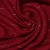 Red Marl Jersey Knit, Viscose-Poly — photo 3