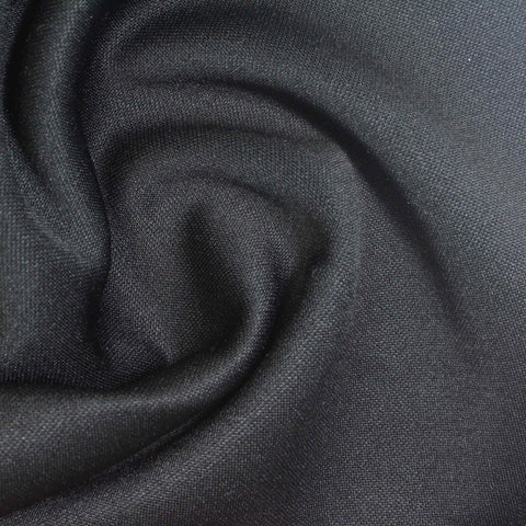 Dark Grey Marl Piqué Knit, Viscose-Poly, 275 gsm