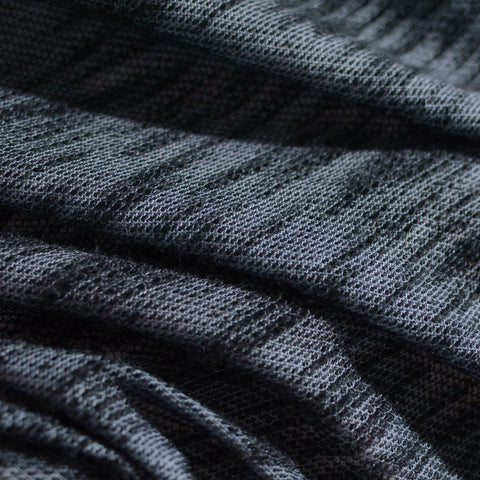 Dark Grey Marl Chunky Knit, Polyester, 209 gsm