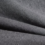 Grey Marl Interlock Knit, Poly-Cotton — photo 3