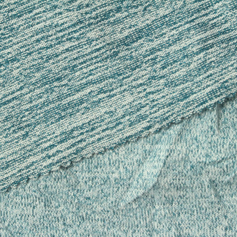 Light Blue Fine-Marl Jersey Knit, Polyester