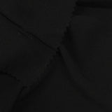 100% Viscose Twill Fabric, 175 gsm, 145 cm — Black — photo 3