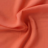 100% Polyester Woven Fabric, 131 gsm, 145 cm — Orange — photo 3
