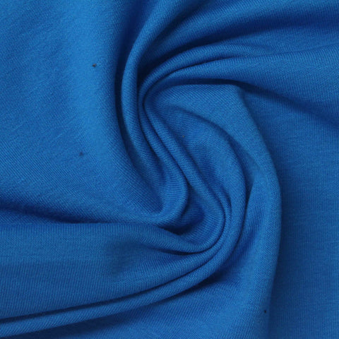 Cotton Polyester Stretch French Terry Fabric, 220 gsm, 175 cm