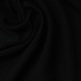 Viscose Stretch Jersey Knit Fabric, 203 gsm, 160 cm — Black — photo 3