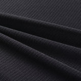 100% Polyester Knit Fabric, 143 gsm, 148 cm — Black — photo 3