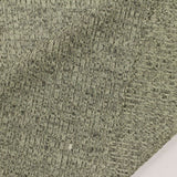 Heathered Grey Marl Rib Knit, Polyester — photo 3