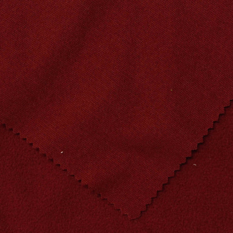 100% Polyester Fleece Fabric, 150 gsm — Red