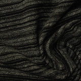 Black Marl Jersey Knit, Poly-Viscose — photo 3