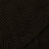 100% Polyester Rib Knit Fabric, 454 gsm, 180 cm — Brown — photo 3