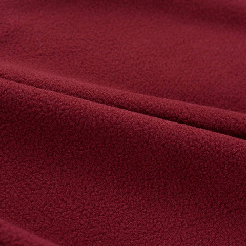 100% Polyester Fleece Fabric, 170 gsm, 160 cm — Red