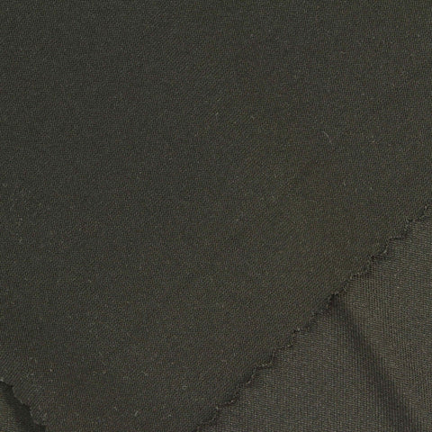 Polyester Stretch Milk Silk Knit Fabric, 110 gsm, 170 cm — Green