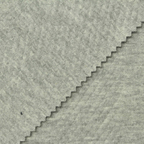 Light Grey Marl Jacquard, Poly-Cotton, 270 gsm