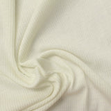 Polyester Stretch Rib Knit Fabric, 155 gsm, 150 cm — Beige — photo 3