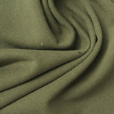 Cotton Polyester French Terry Fabric, 160 gsm, 190 cm — Green — photo 3