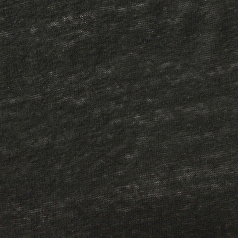 Dark Grey Marl Jersey Knit, Viscose-Linen