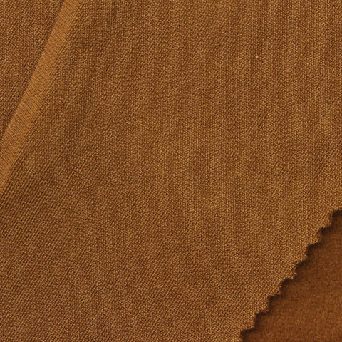 Polyester Stretch Warp Knit Fabric, 255 gsm — Brown