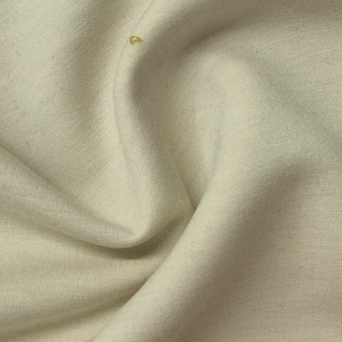 Polyester Cotton Stretch Scuba Knit Fabric, 420 gsm, 155 cm — Khaki