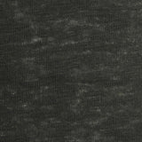 Slub 100% Cotton Rib Knit Fabric, 130 gsm, 145 cm — Black — photo 3