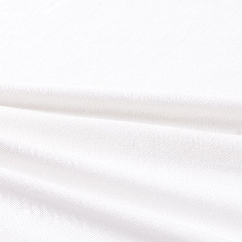 Viscose Stretch Jersey Knit Fabric, 158 gsm, 165 cm — White