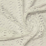 Off-White Dashes Jacquard, Viscose — photo 3