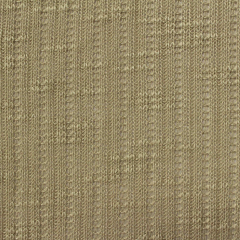Light Beige Openwork Rib Knit, Polyester