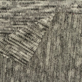 Black Marl Jersey Knit, Poly-Viscose — photo 3