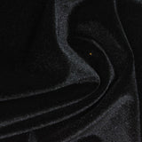 Polyester Stretch Velvet Fabric, 240 gsm, 160 cm — Grey — photo 3