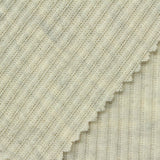 Light Cream Marl Rib Knit, Poly-Viscose — photo 3