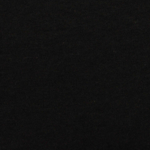 Rib Knit Fabric, 173 gsm, 180 cm — Black